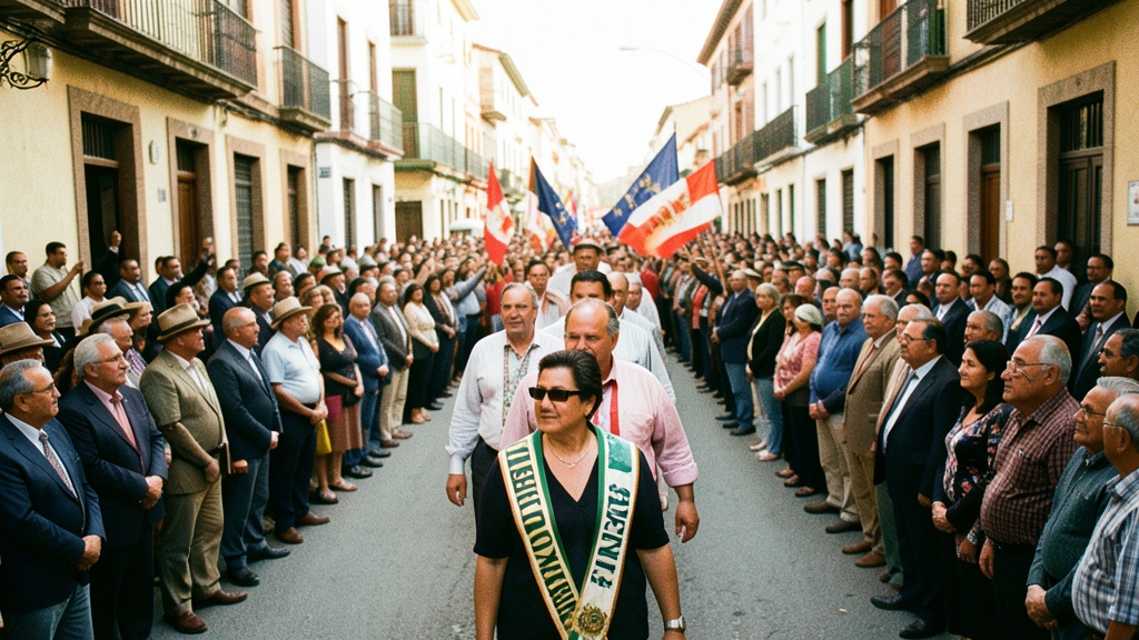 Isidro Ayora celebró sus dos décadas como cantón con desfile cívico y actos solemnes
