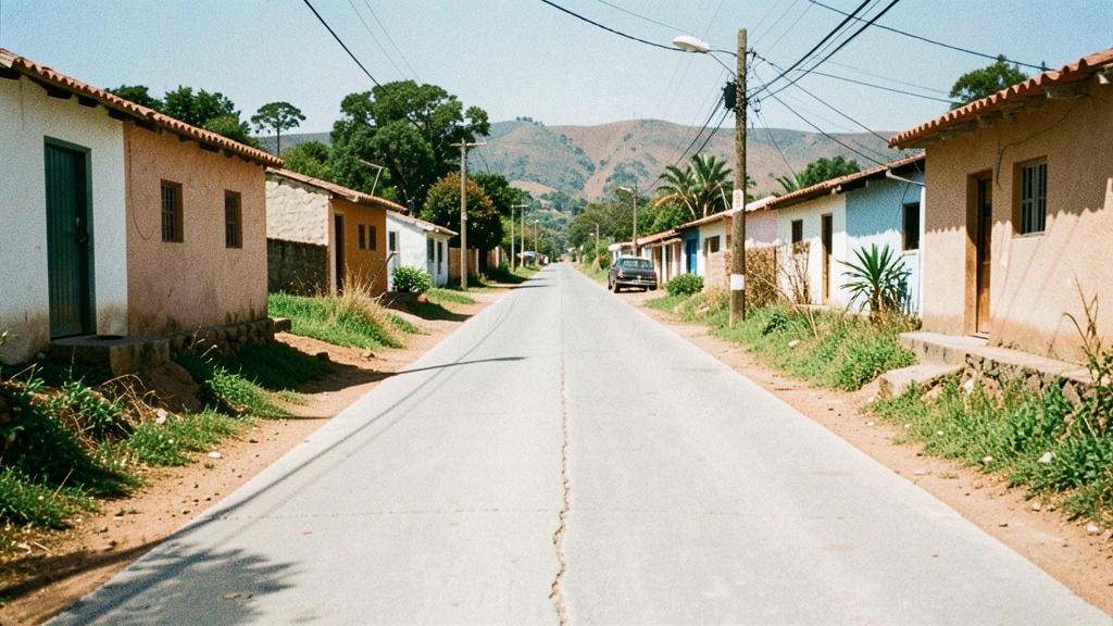 Primera calle de hormigón rígido se inaugura en Nobol