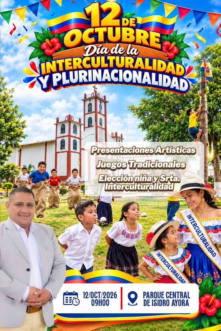 Parque Central de Isidro Ayora será escenario de la Fiesta de la Interculturalidad