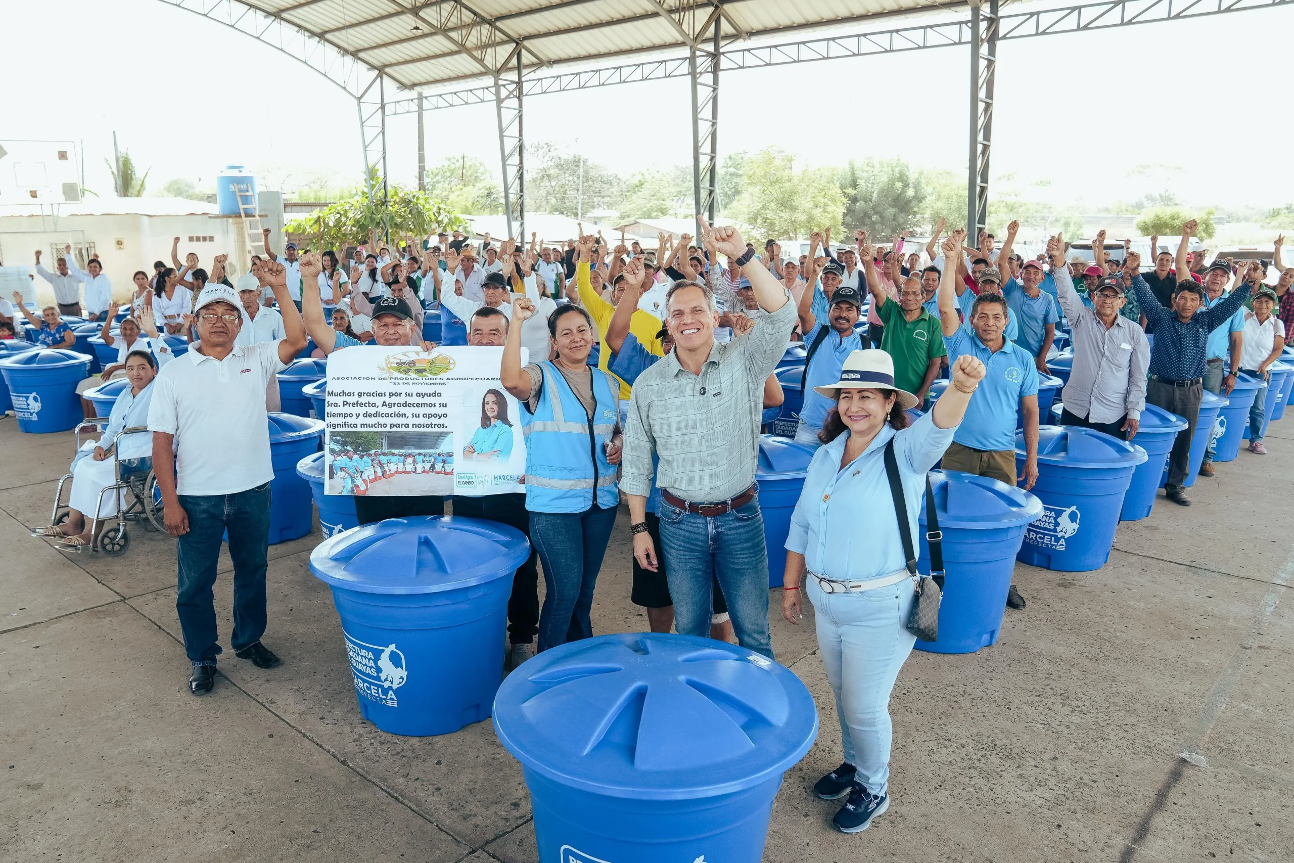 Tanques y pastillas para agua segura llegan a Ciénega Redonda y Carrizal