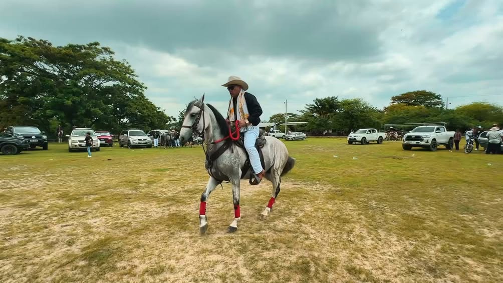 Recinto Pueblo Nuevo celebra con cabalgata tradicional